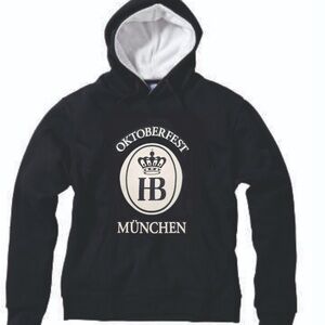 Hofbrau Haus Black Oktoberfest München Hoodie Large